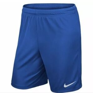 Nike Men's Shorts Dry Park III Blue Athletic Sportswear Sz L NWT
